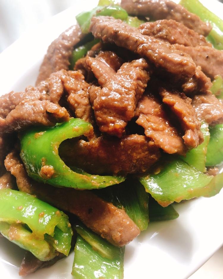 兔掰掰做的杭椒牛柳黑椒牛柳终于找到炒出嫩牛肉的办法了肉片肉丝都