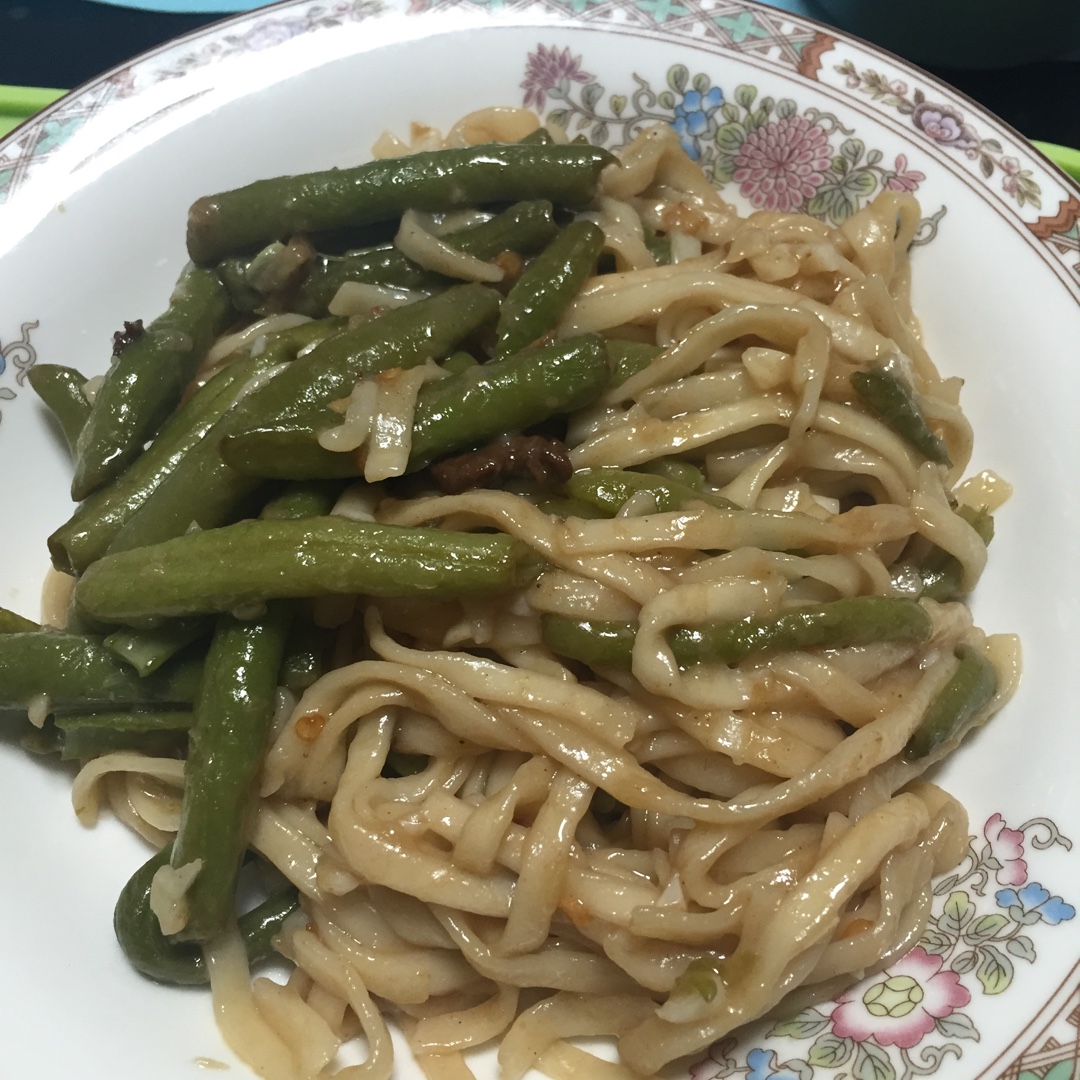 豆角焖面