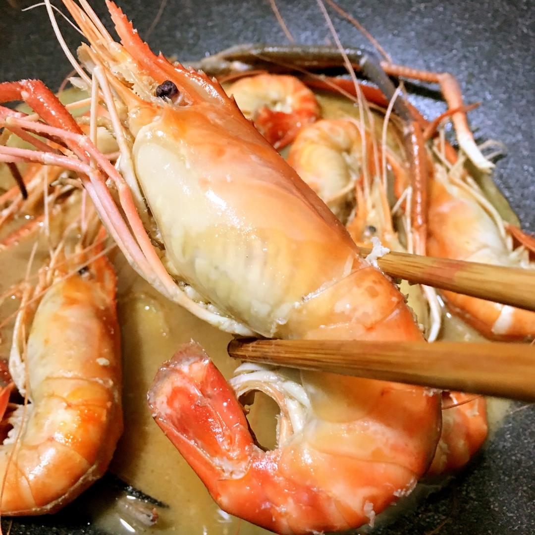 十分钟做好吃的红烧大虾