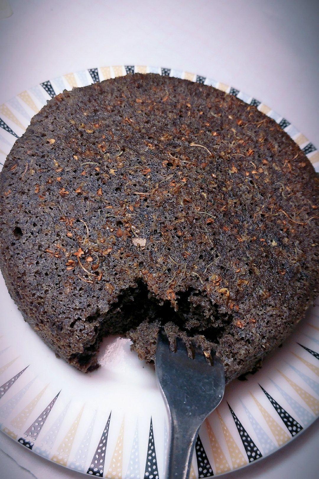黑糖黑米糕