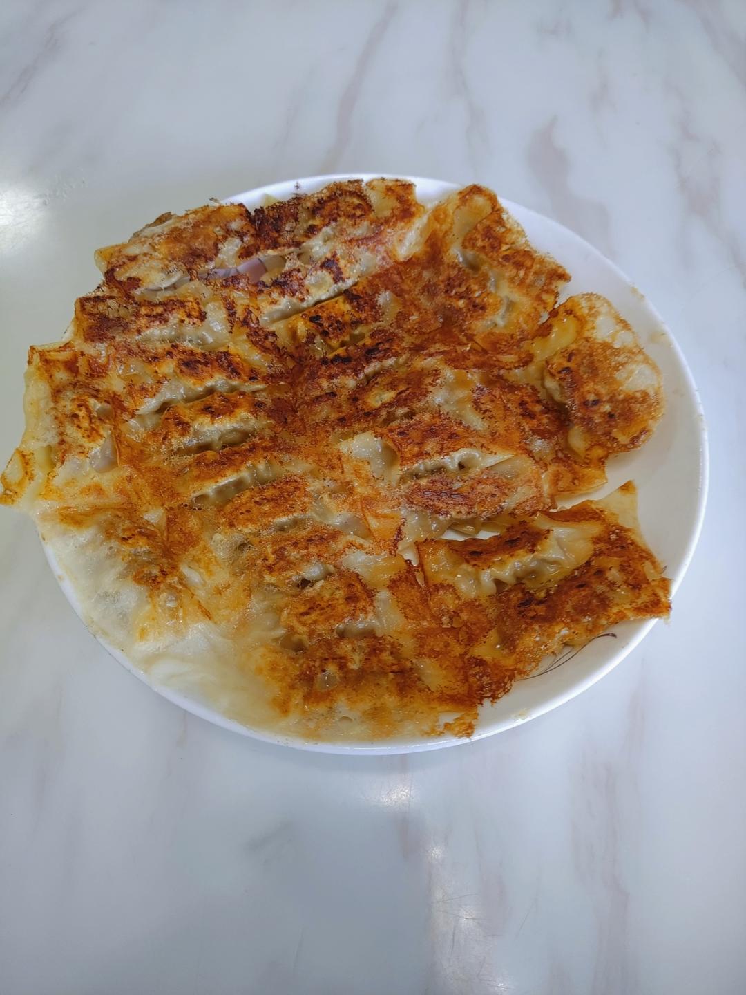 元气满满减脂早餐～水煎素锅贴