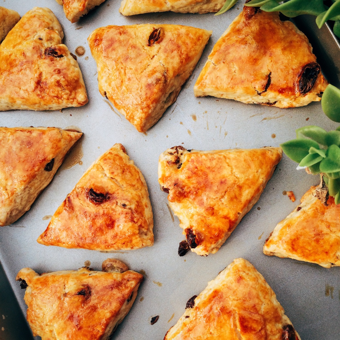 多口味奶油司康