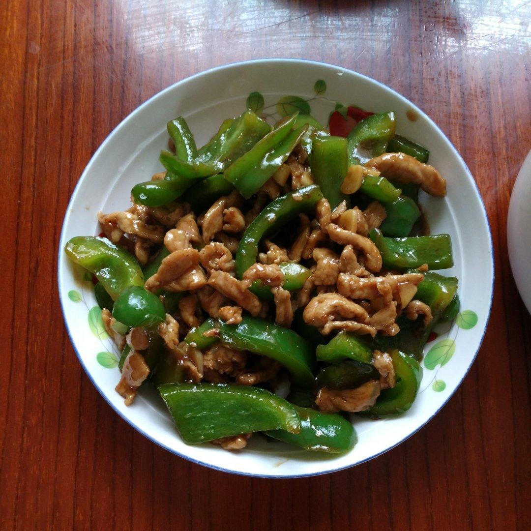 ‼️好吃到舔盘的青椒肉丝盖浇饭