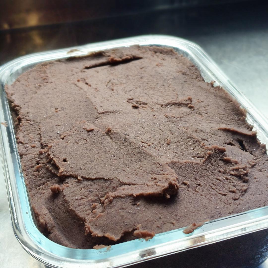 陈皮红豆沙(无油低糖版)&枣泥陈皮豆沙馅的青团