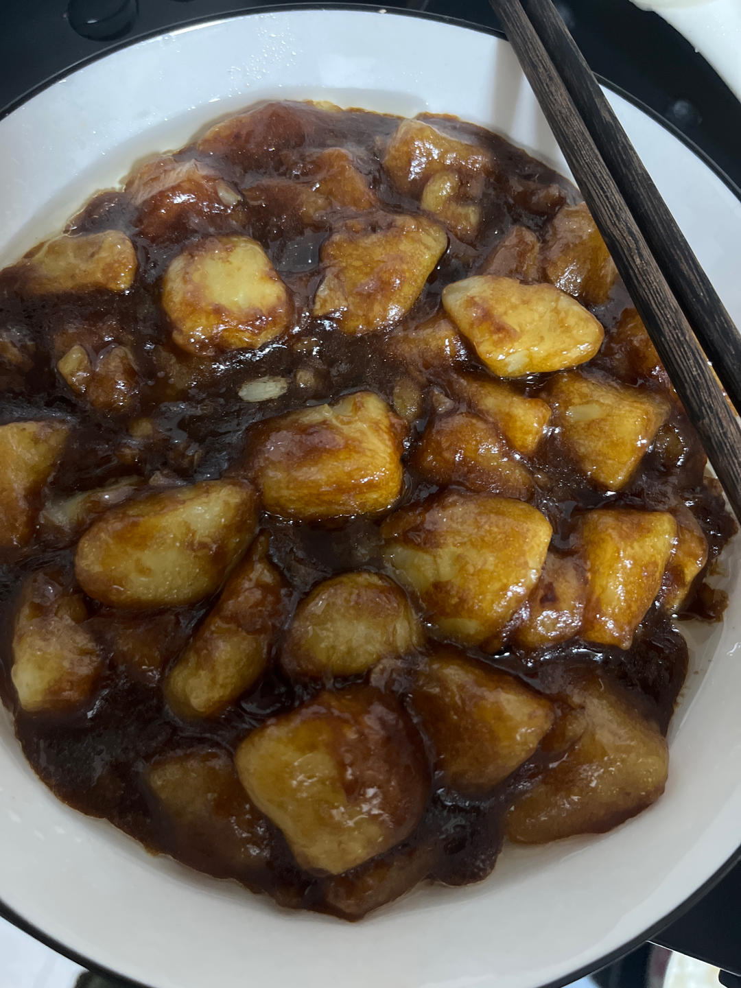 🔥巨下饭，软糯入味！比肉还好吃的红烧土豆