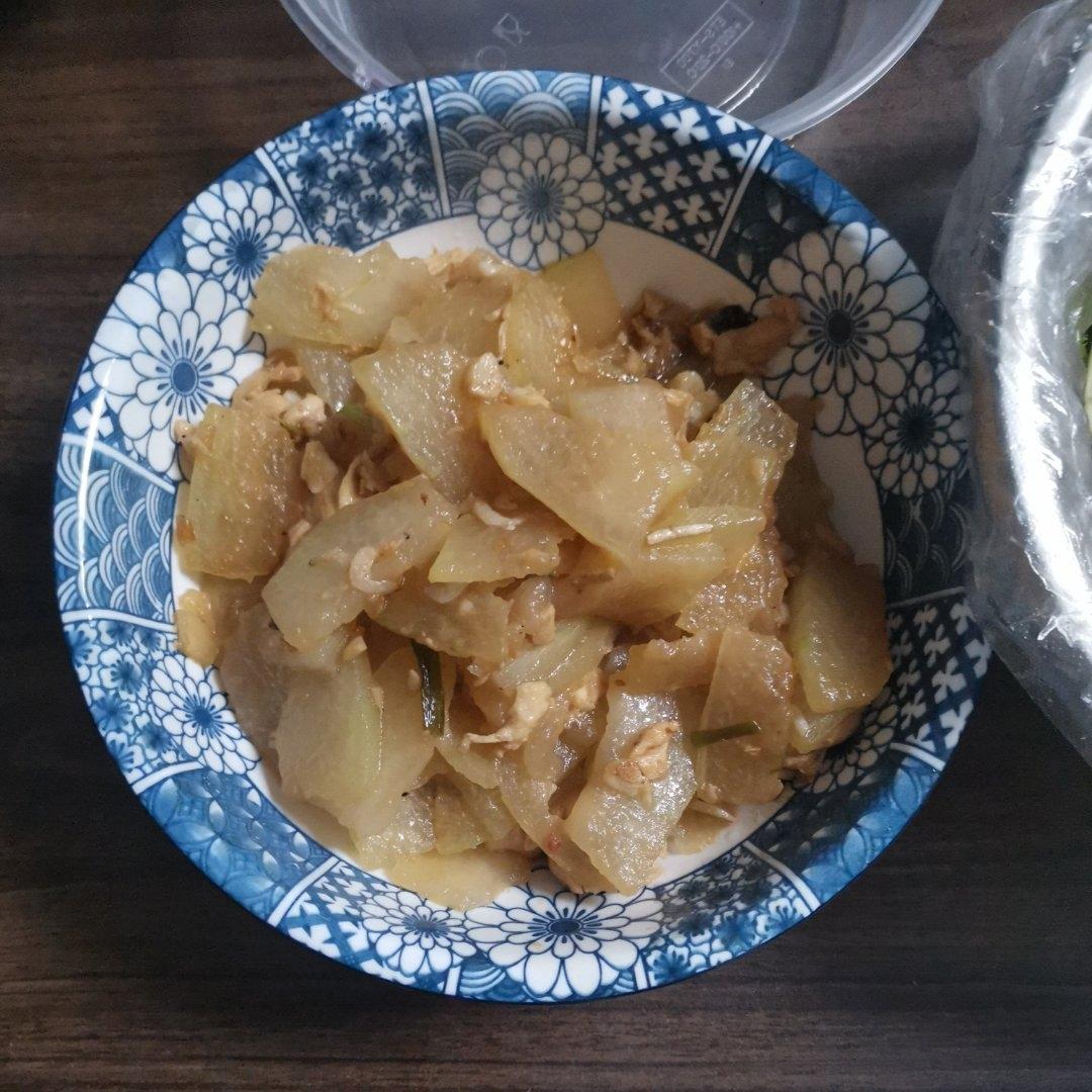 冬瓜炒鸡胸肉