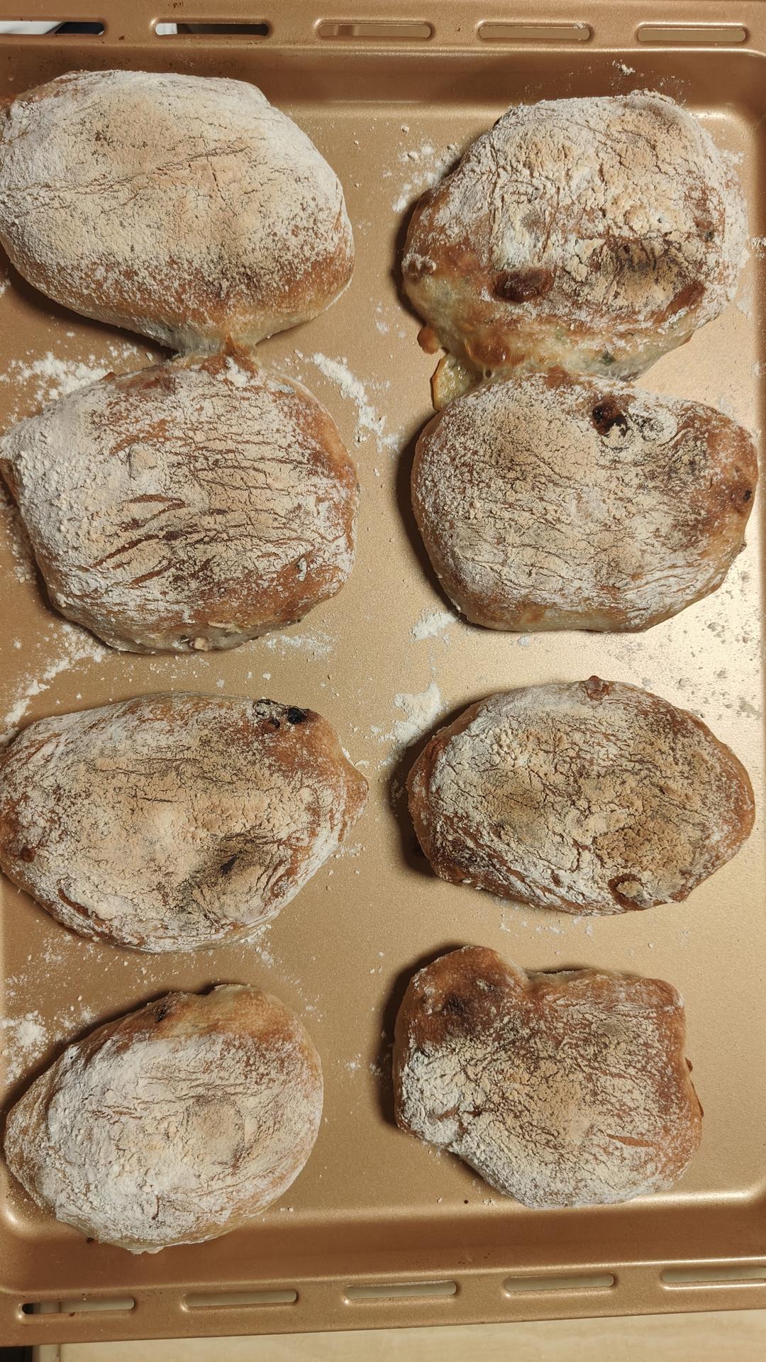 【ciabatta】家庭版恰巴塔，软乎乎的拖鞋面包