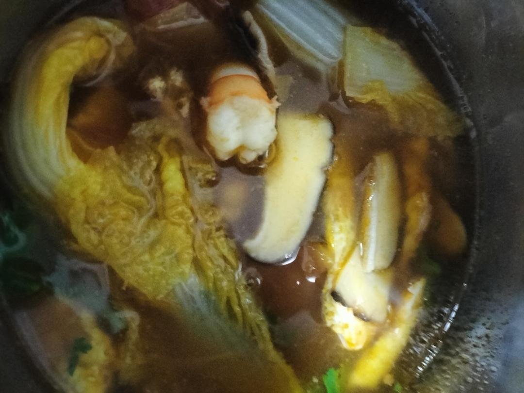 白菜三鲜汤