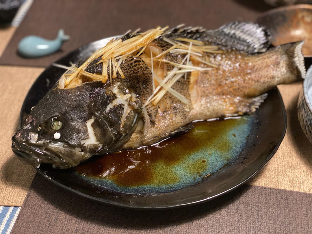 清蒸老虎斑