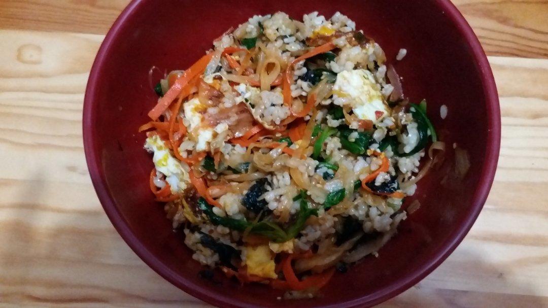 不用石锅的韩式拌饭