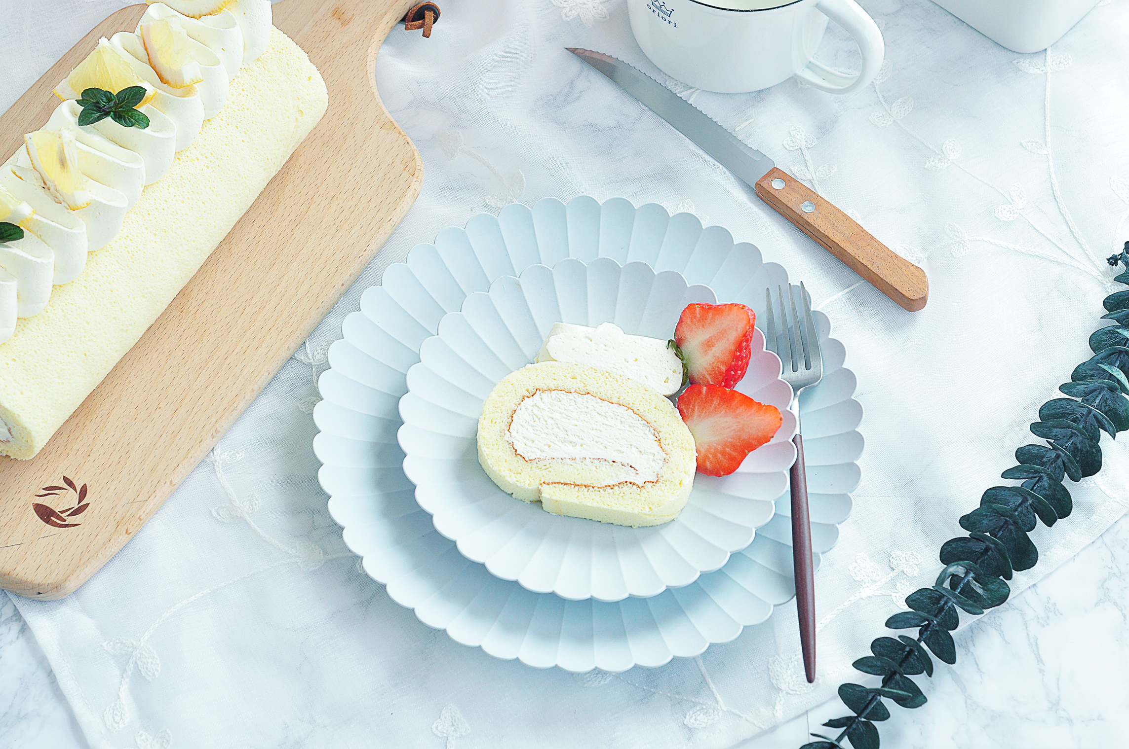 不得不做的经典——日式棉花蛋糕卷