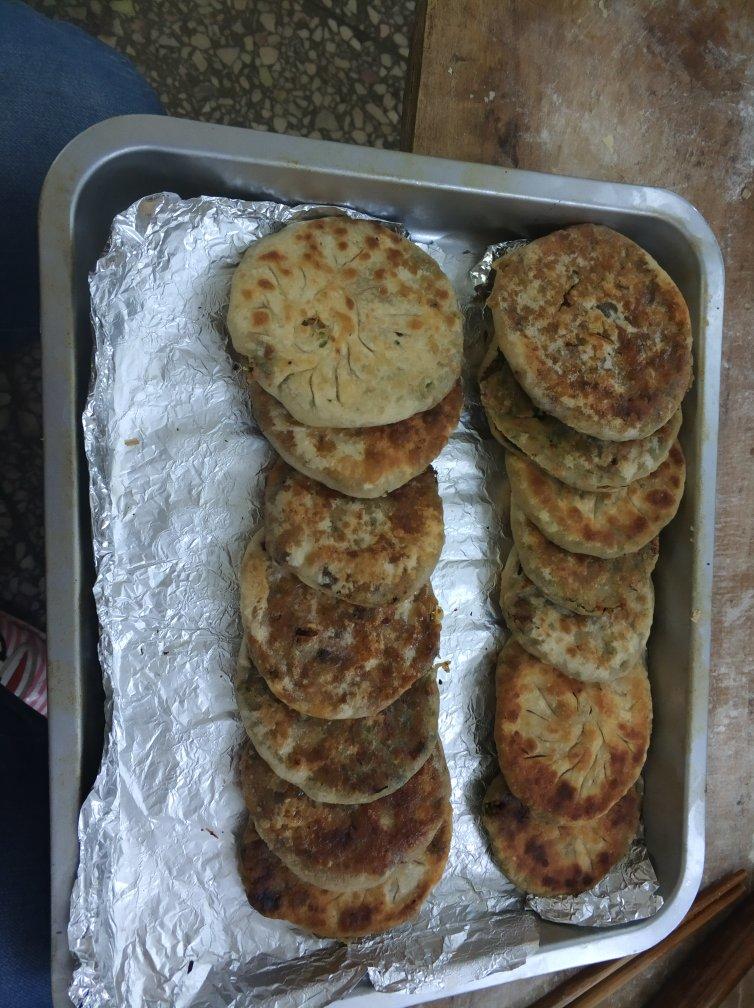 薄皮韭菜饼