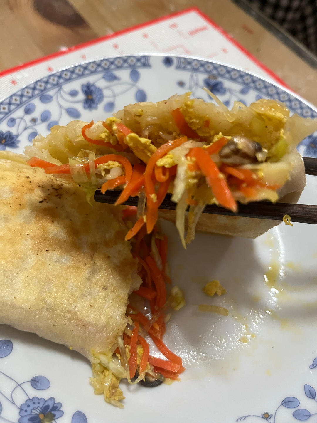 美味的胡萝卜西葫芦饼（盒子）超详细隔离美食