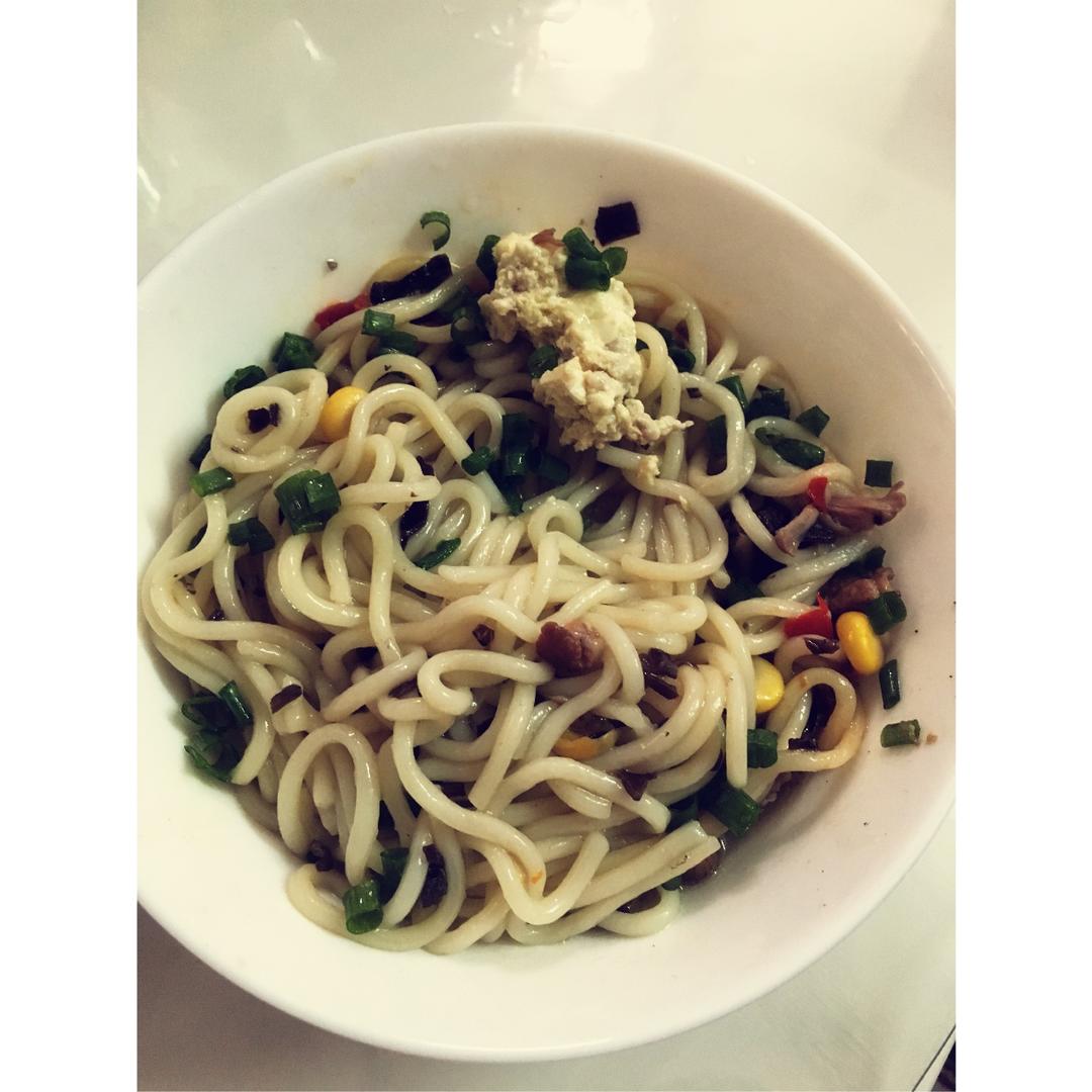 葱油拌面