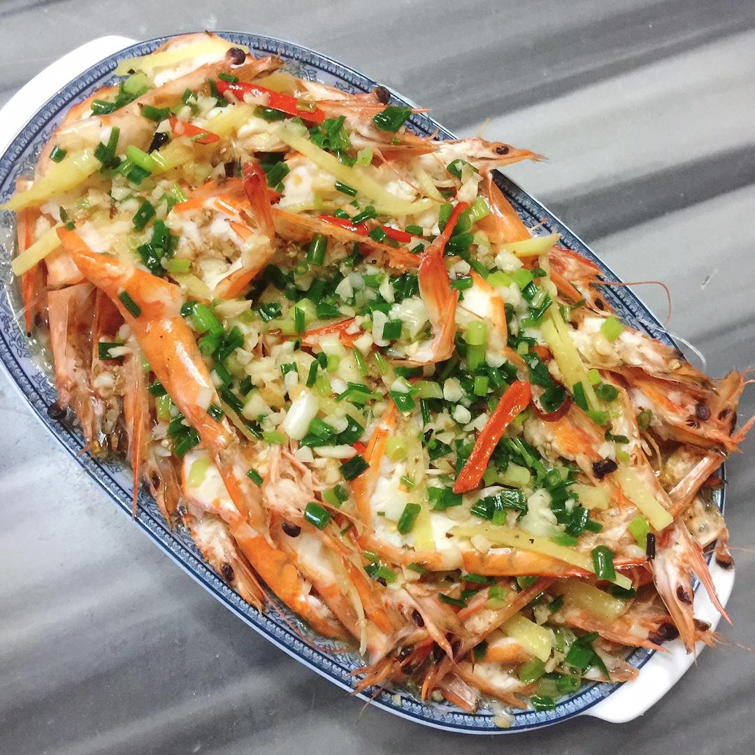 米粉蒸虾