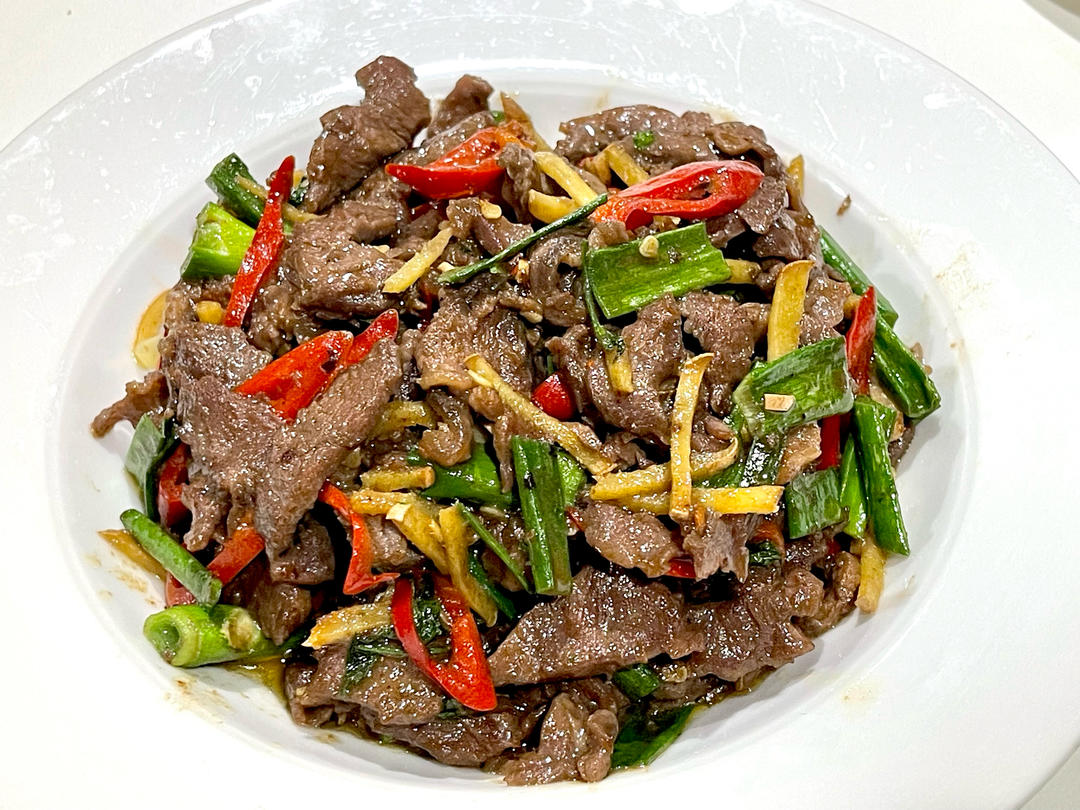 湖南小炒芹菜牛柳
