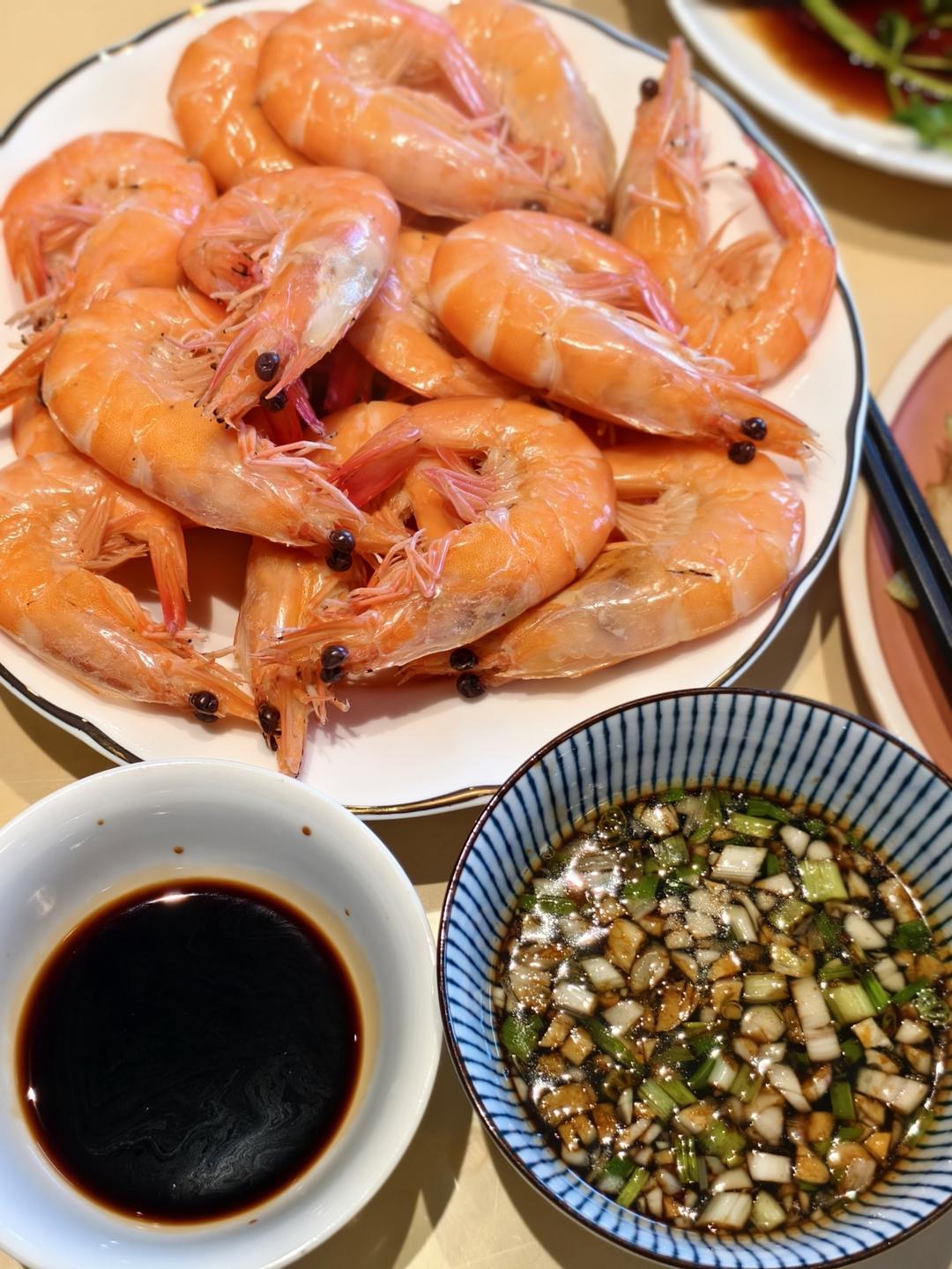 最简单的白灼虾（水煮）盐水基尾虾