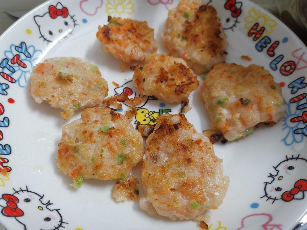 自制虾饼