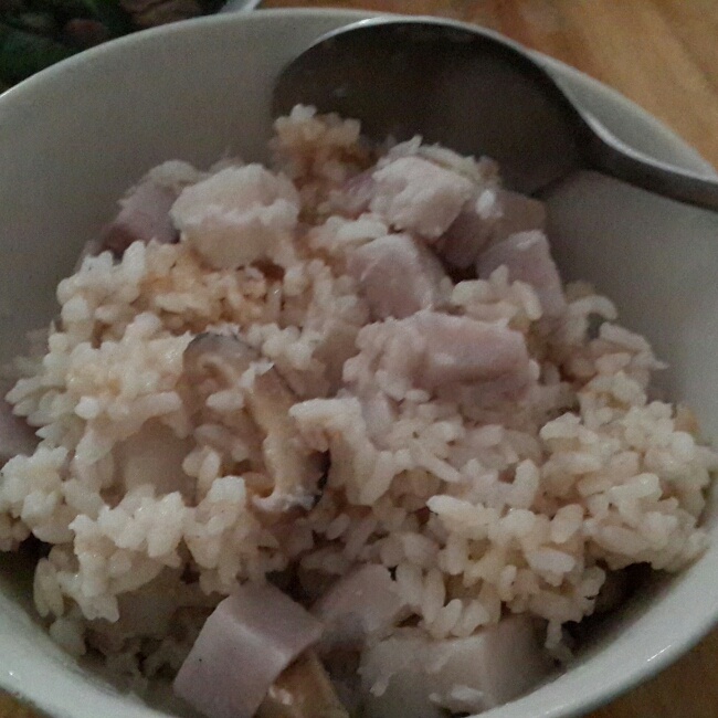 香菇芋头炊饭