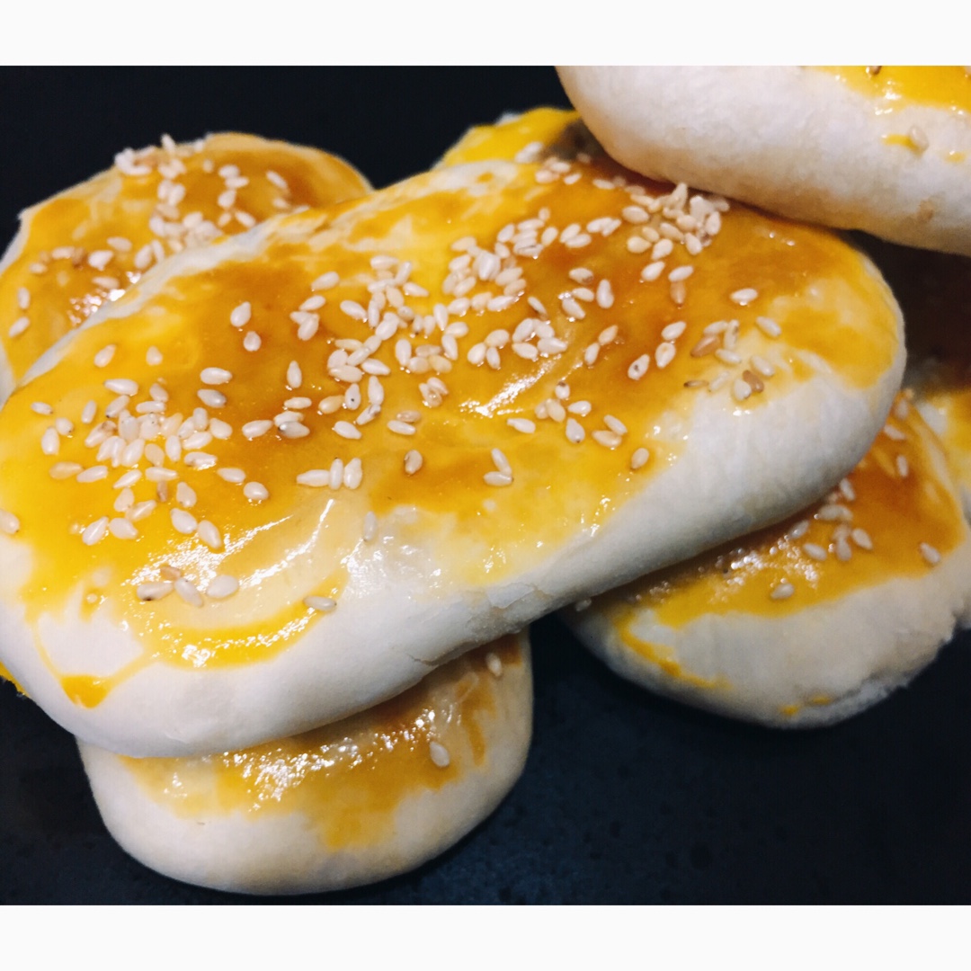 芝麻椒盐牛舌饼（北京小吃）
