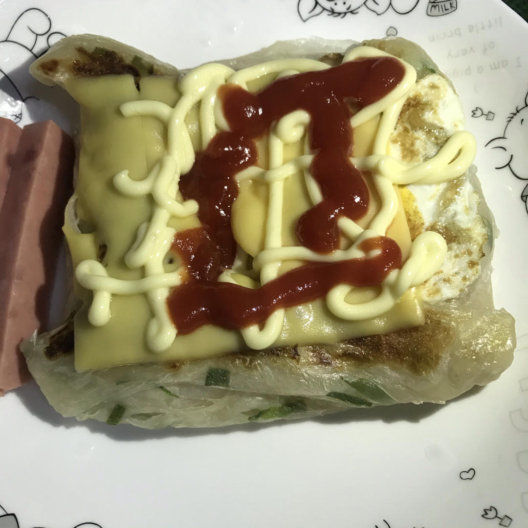 手抓饼创意吃法