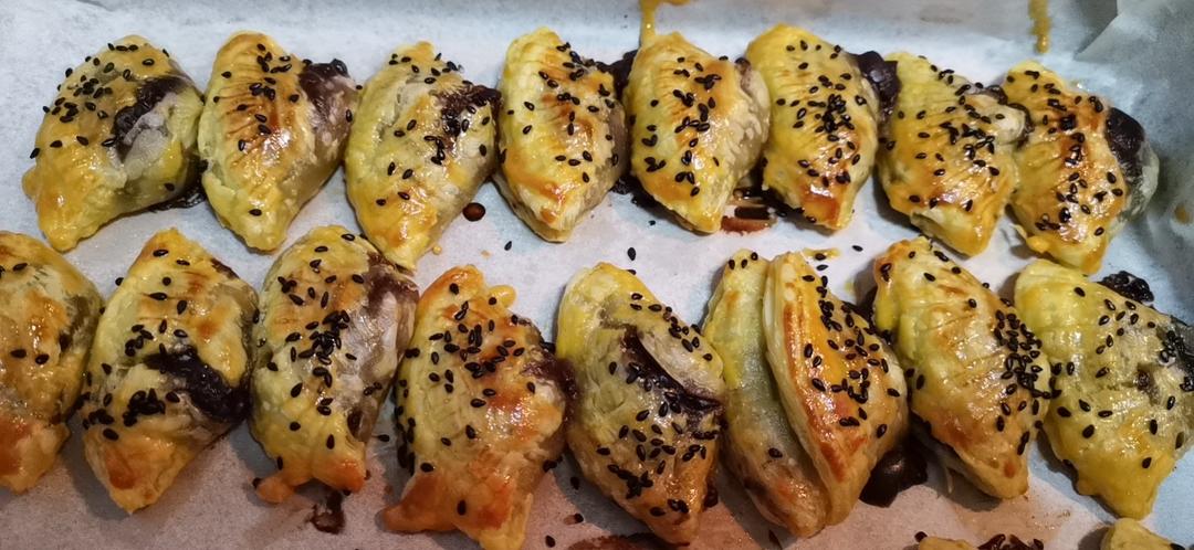 豆沙酥 简易蛋挞皮版