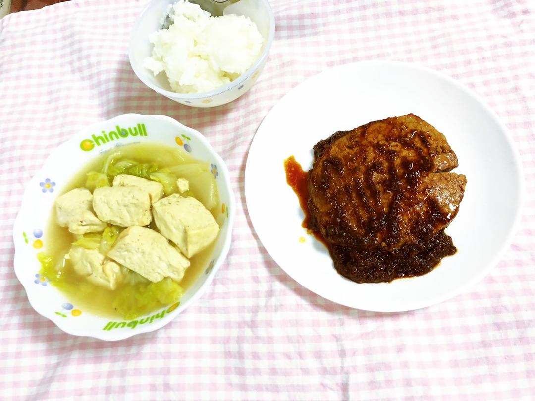 白菜炖豆腐