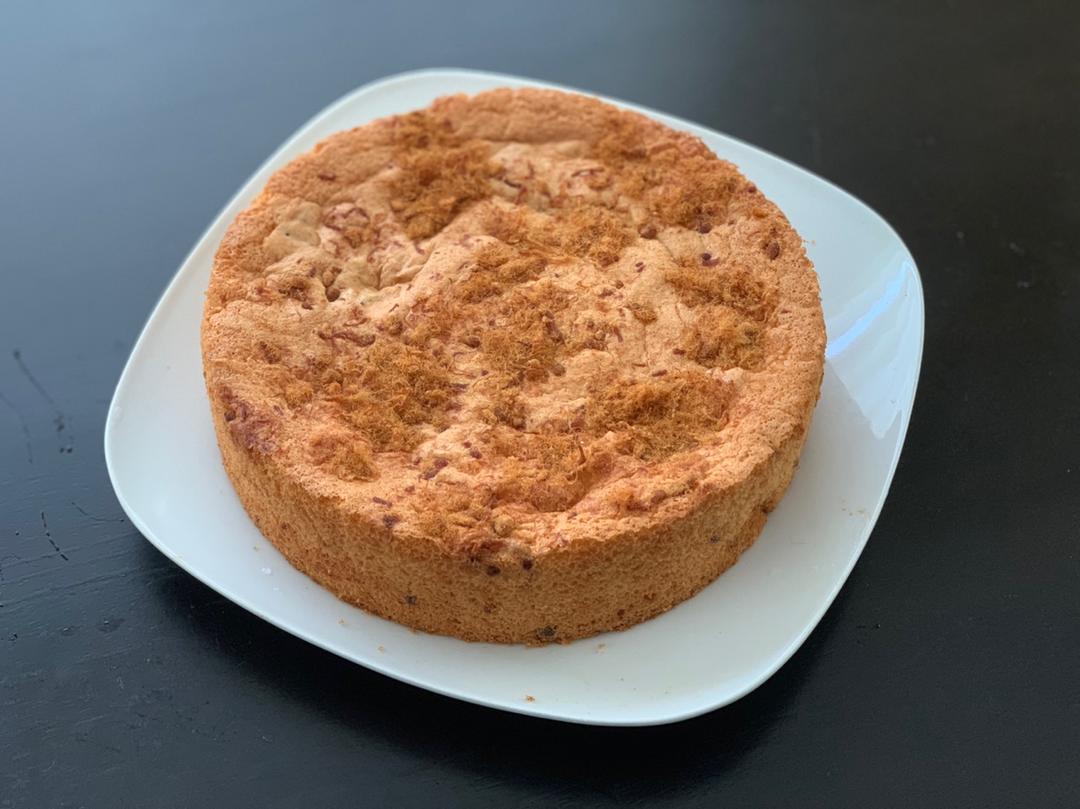 （制作时长5分钟左右）简单粗暴的做一只戚风｜视频及gif