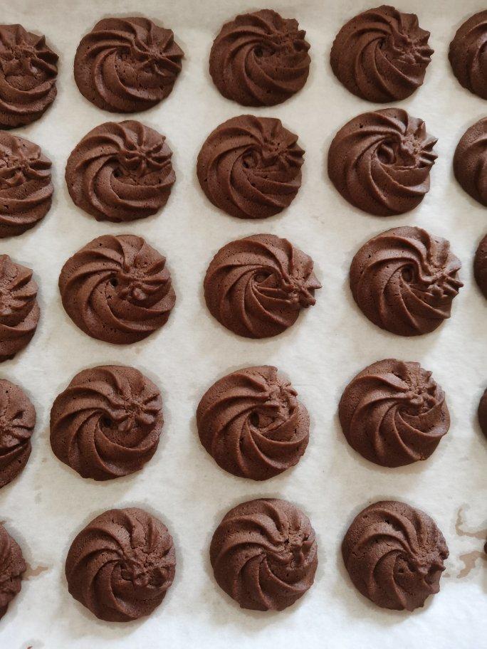 纹路清晰不翻车 一次做三种口味的曲奇