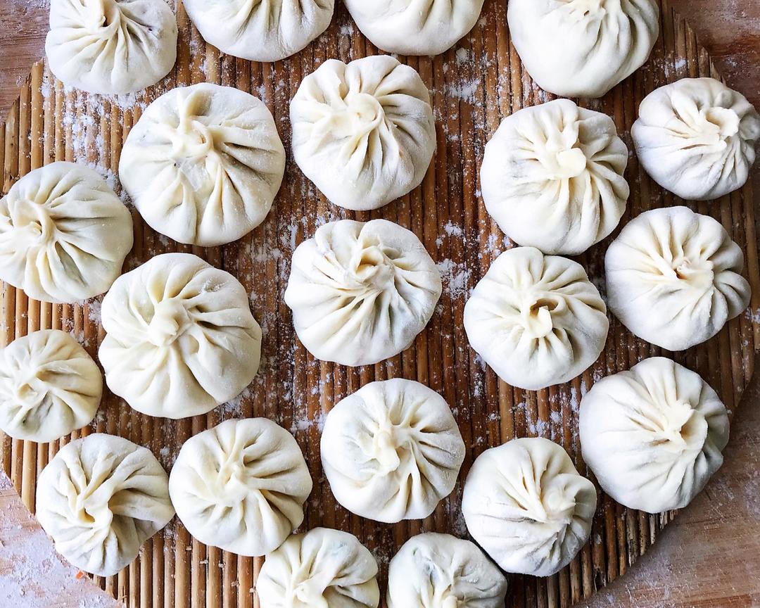 豆角胡萝鸡蛋馅包子的做法