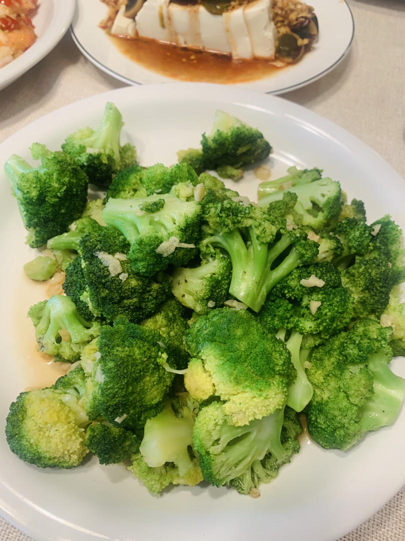 蚝油蒜蓉西兰花