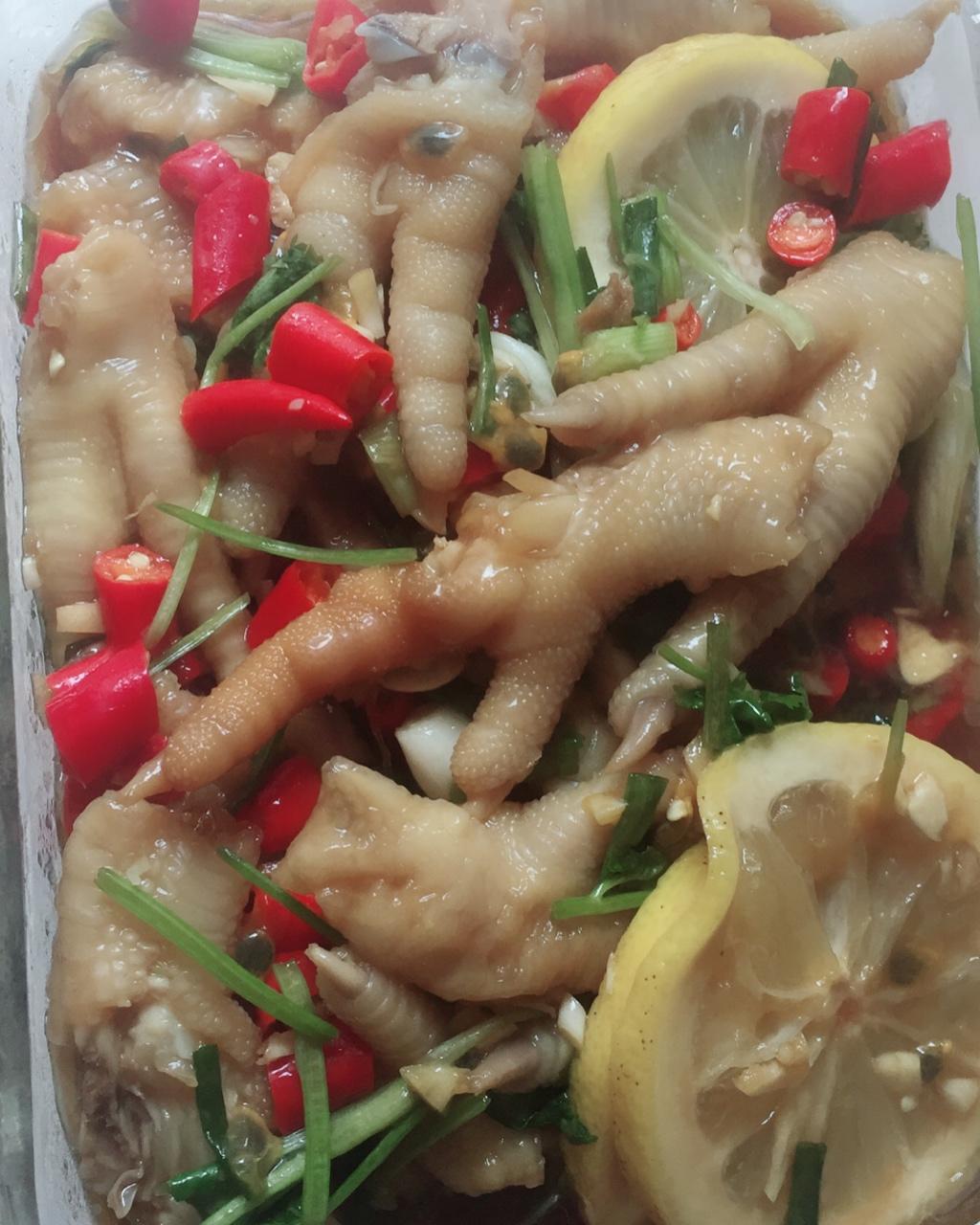 超好吃的🍋酸辣凤爪