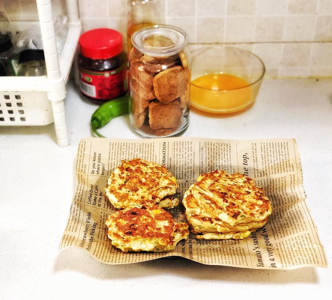 【蔬菜鸡肉饼】