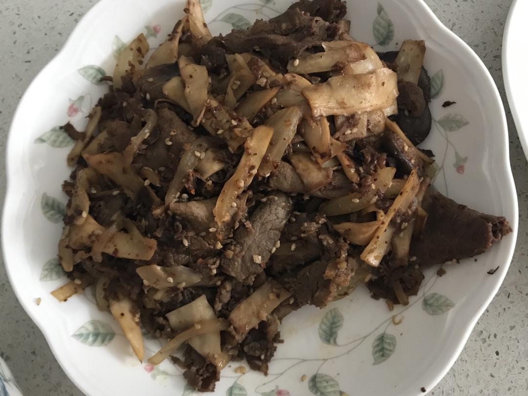 孜然杏鲍菇肥牛卷