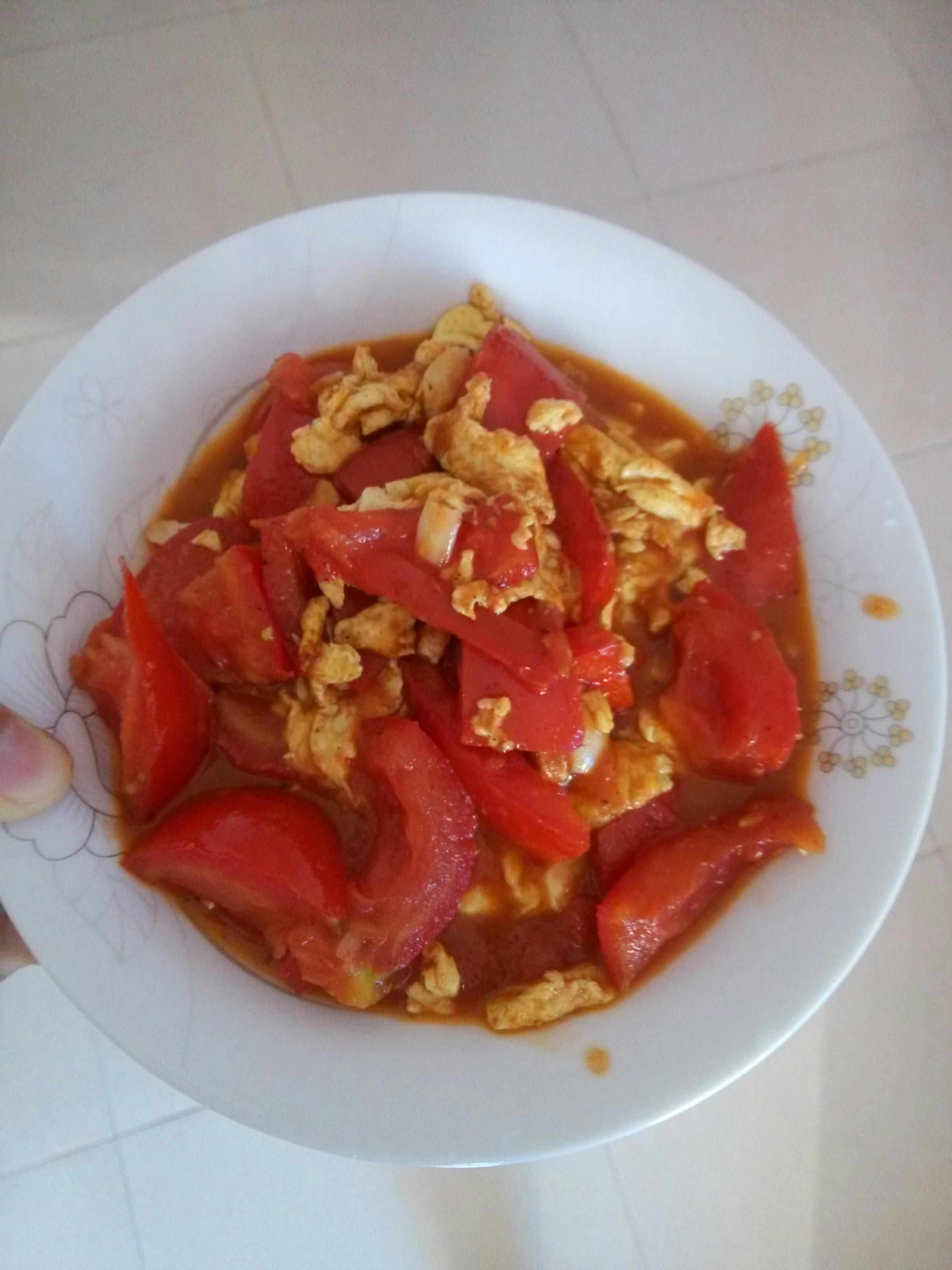 番茄炒蛋的做法
