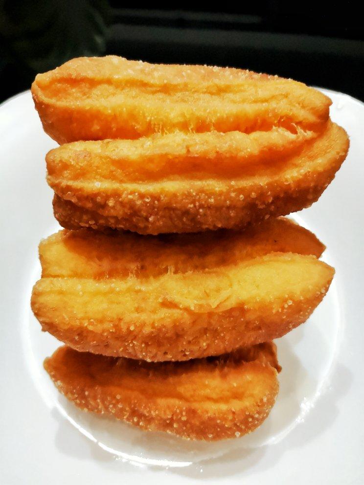 自制无泡打粉油条