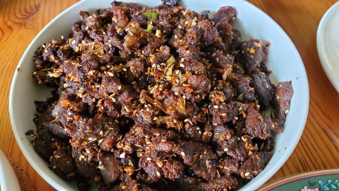 麻辣牙签牛肉 免牙签版