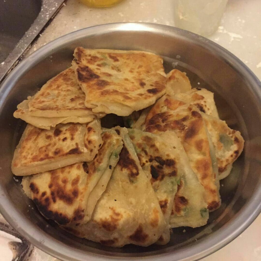 家常葱油饼