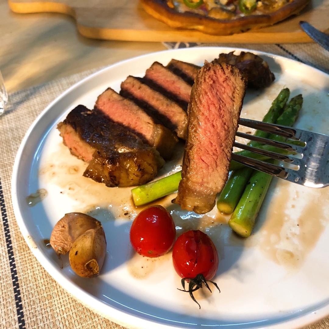 这么做厚切西冷牛排，不香吗