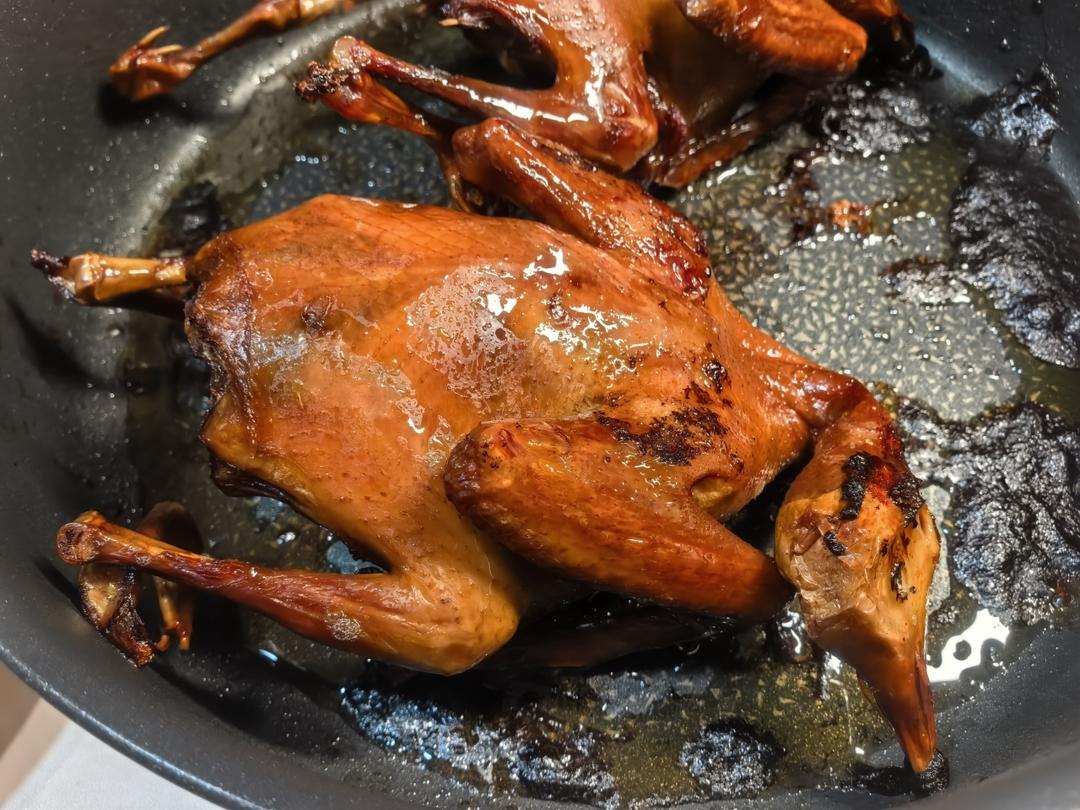 脆皮乳鸽（空气炸锅）