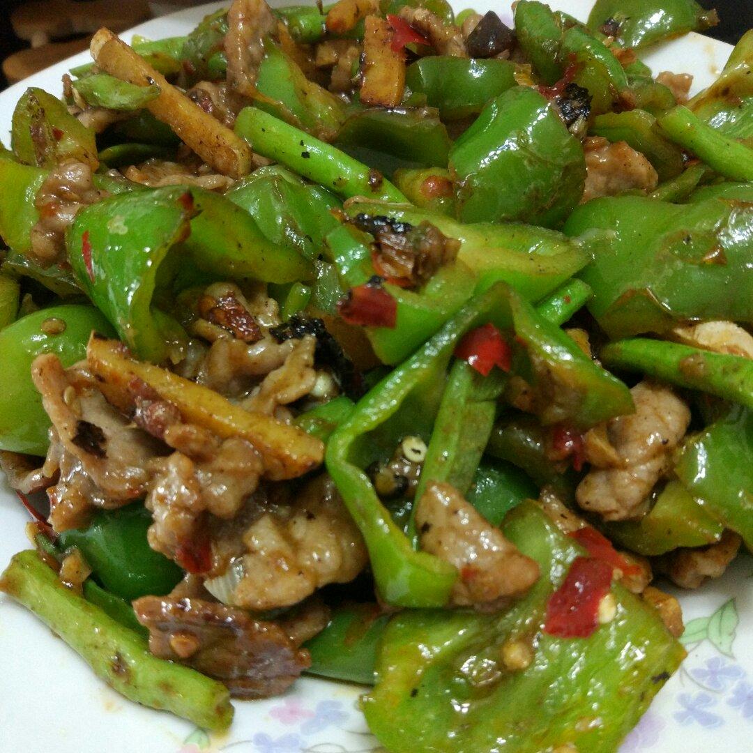 青椒牛肉