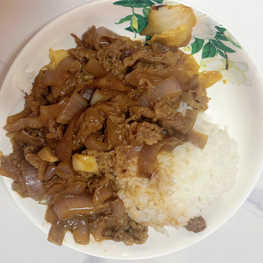 洋葱肥牛饭 吉野家将失去我