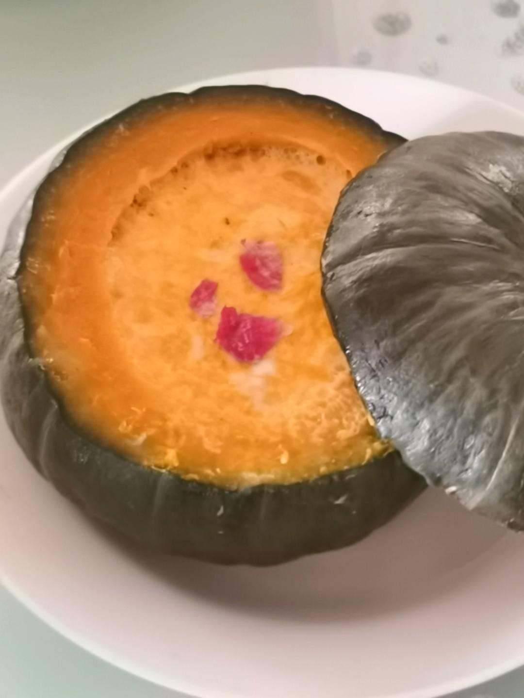 贝贝南瓜蒸蛋（懒人0失败）