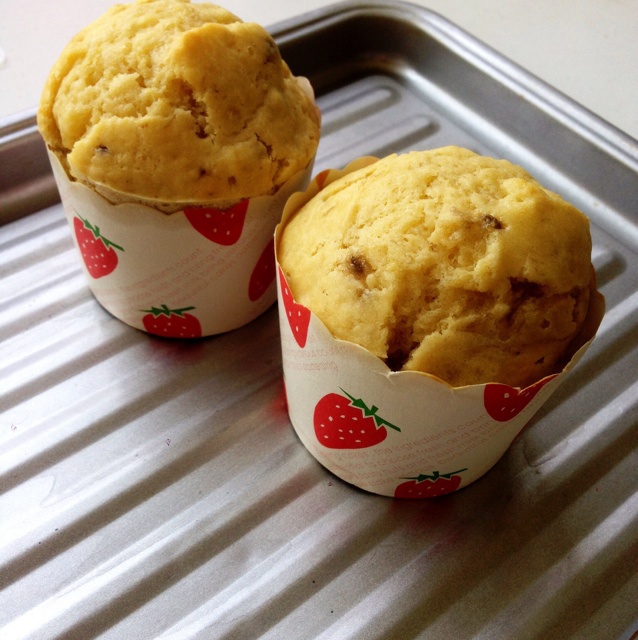 马芬 纸杯蛋糕cupcake香蕉松糕
