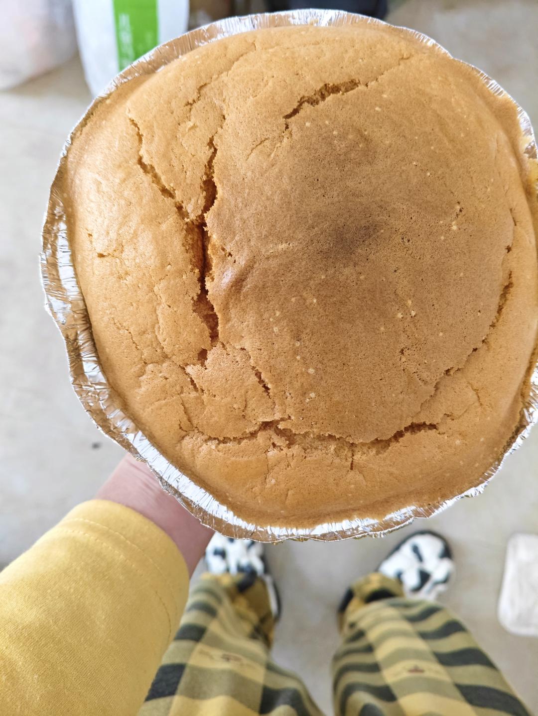 空气炸锅版 古早蛋糕