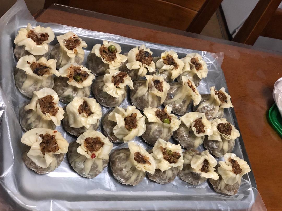 咸香糯米烧麦【糯米饭】