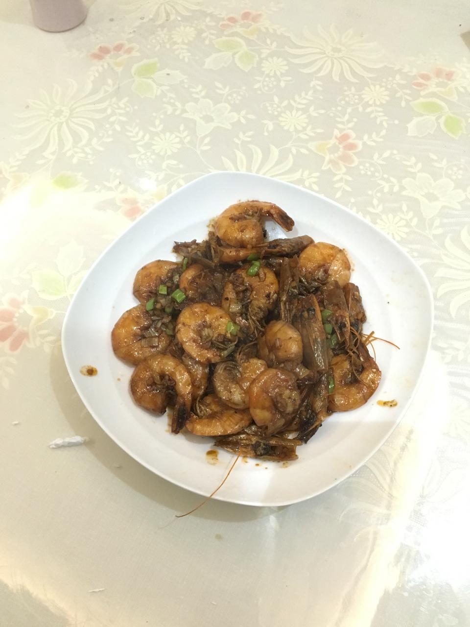 油焖大虾