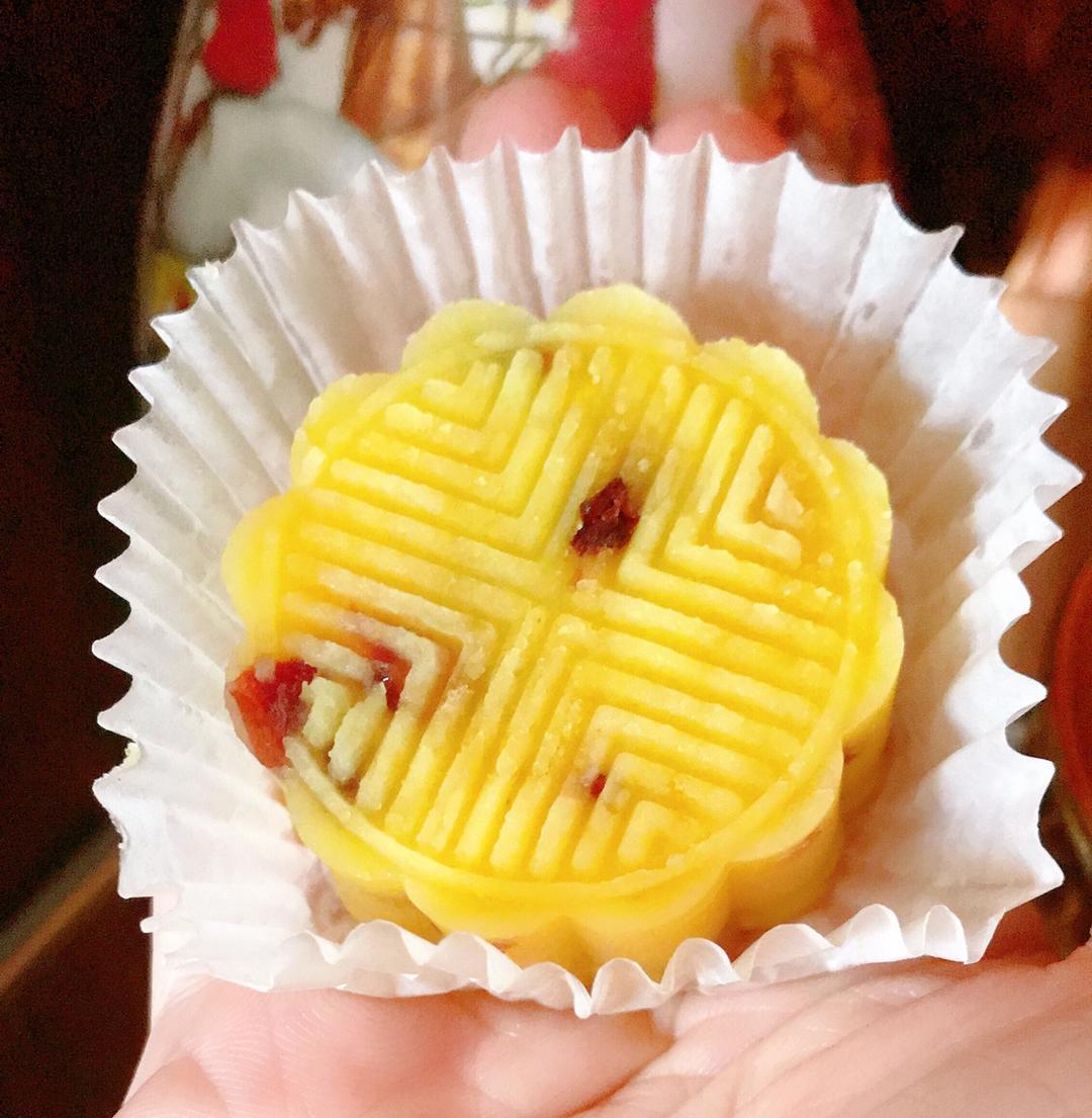 蔓越莓绿豆糕