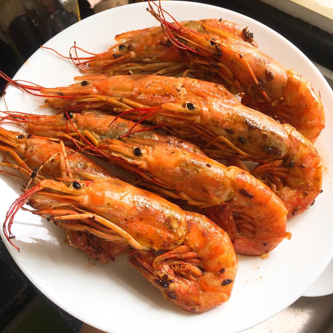 焗煎阿根廷红虾
