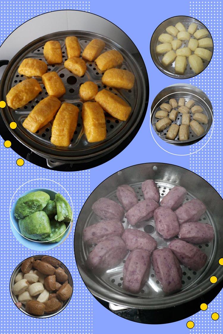 儿童辅食—彩色小馒头